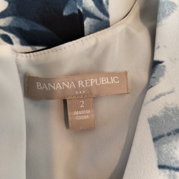 Banana Republic Floral Dress Cap Sleeve Sheath - Picture 13 of 13